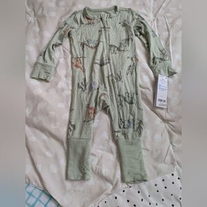 Carter's Green Baby Dinosaur Onesie - 3 Months NWT